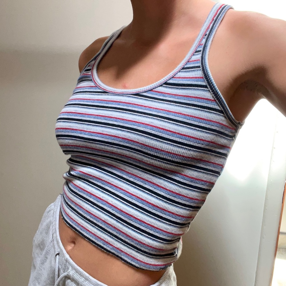 Brandy Melville Striped Tank Top